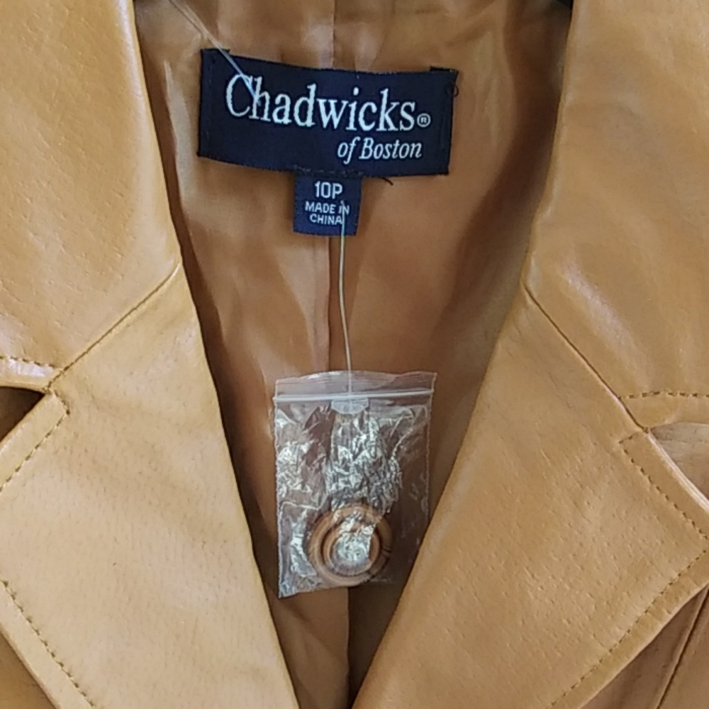 Chadwicks Of Boston Leather Jacket. - Picture 2 of 3